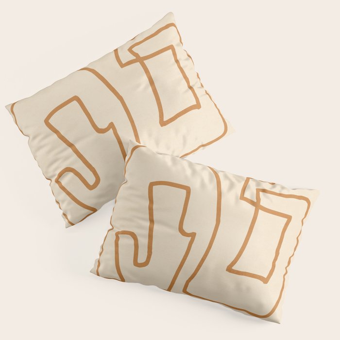 Abstract line art/3 Pillow Sham Gallery Image 3