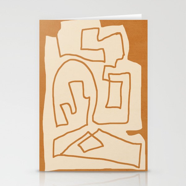 Abstract line art/3 Stationery Card Gallery Image 2