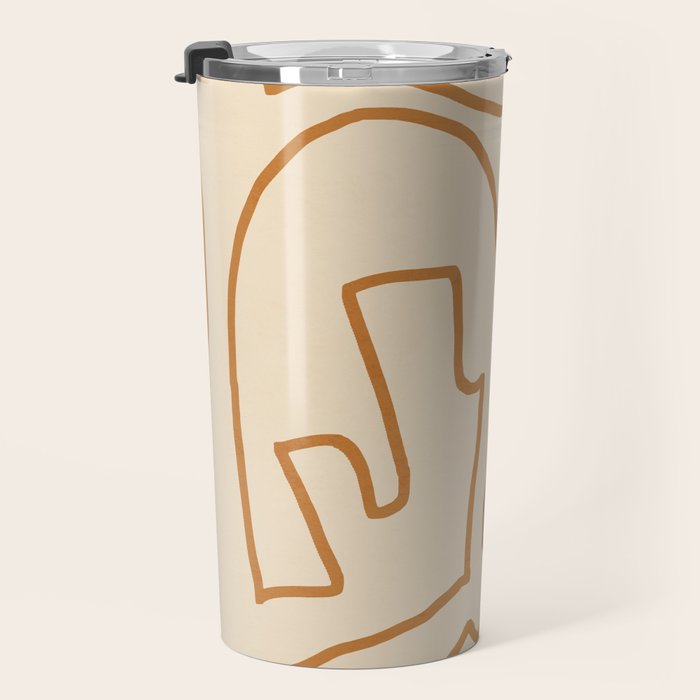 Abstract line art/3 Travel Mug Gallery Image 3