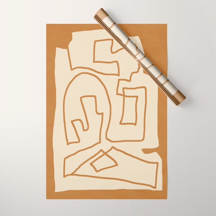 Abstract line art/3 Wrapping Paper Gallery Image 1