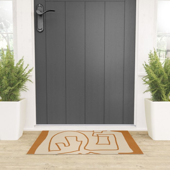Abstract line art/3 Welcome Mat Gallery Image 3