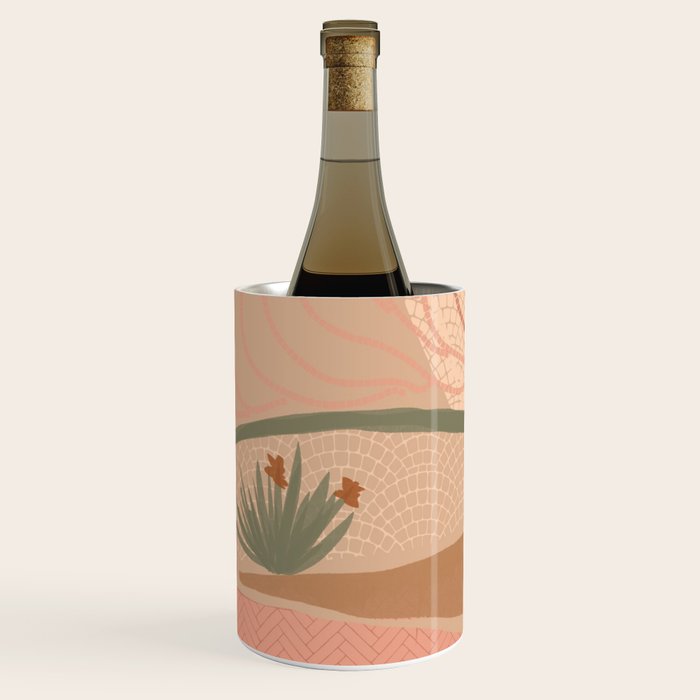 Rosy Sun and Hills Wine Chiller Gallery Image 2