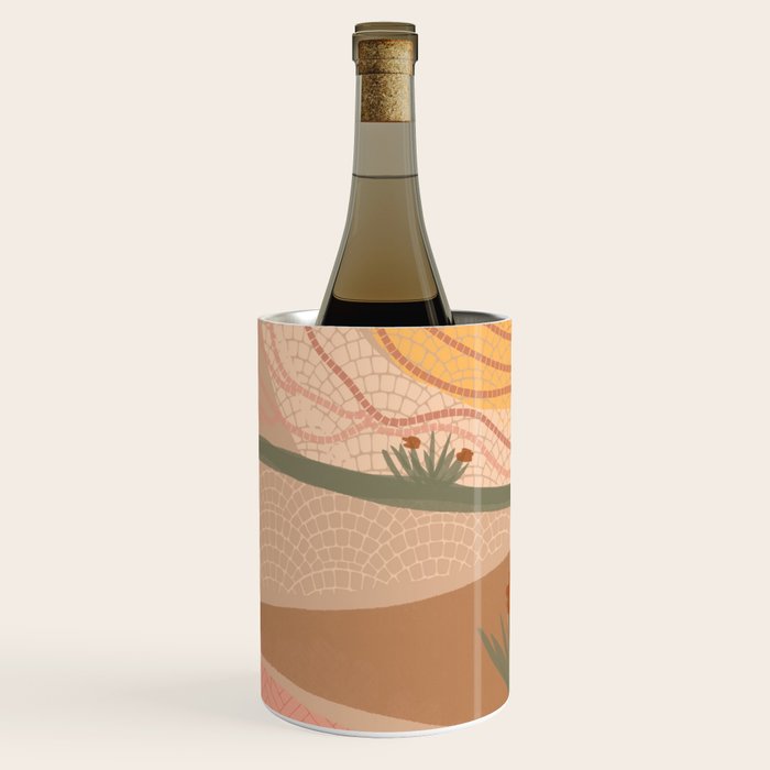 Rosy Sun and Hills Wine Chiller Gallery Image 1