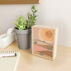 Rosy Sun and Hills Mini Art Print Gallery Image 2