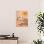 Rosy Sun and Hills Poster Gallery Image 2