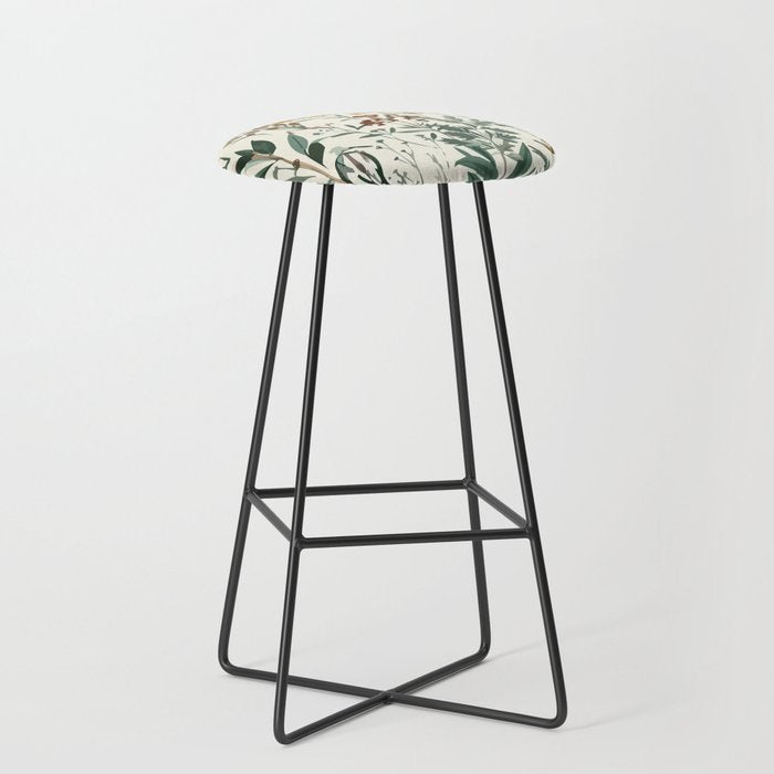 Nostalgic Wildflowers Floral Stool Gallery Image 1