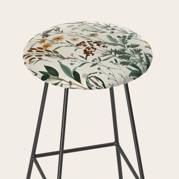 Nostalgic Wildflowers Floral Stool Gallery Image 2