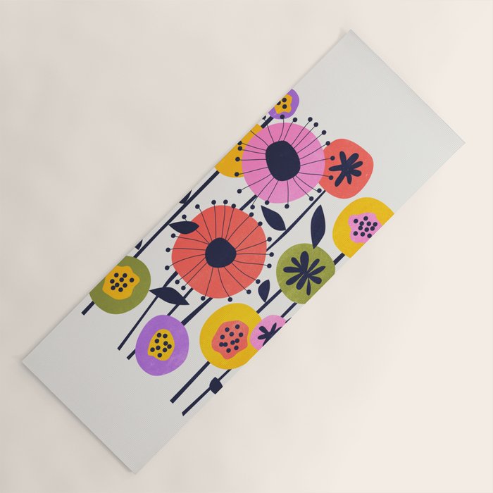 Paris: Botanica Edition | Flower Market Yoga Mat Gallery Image 1