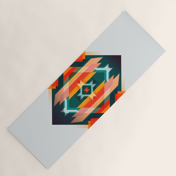 Broken Diamond - Incalescence Yoga Mat Gallery Image 1