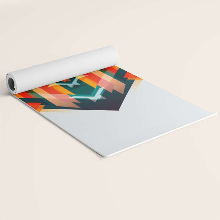 Broken Diamond - Incalescence Yoga Mat Gallery Image 2