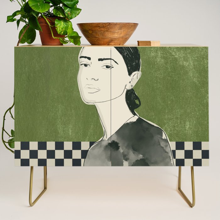 Girl Portrait Credenza Gallery Image 1