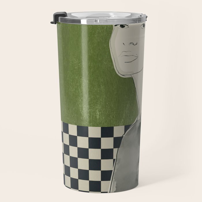 Girl Portrait Travel Mug Gallery Image 3
