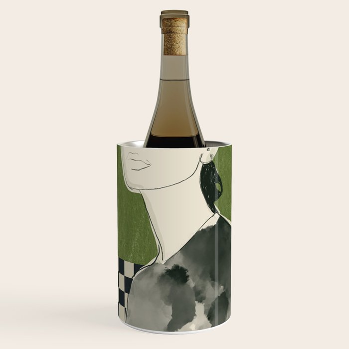 Girl Portrait Wine Chiller Gallery Image 1