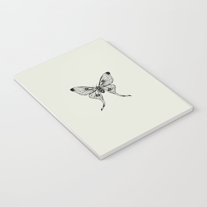 Mystical Luna Moth Notebook Gallery Image 3