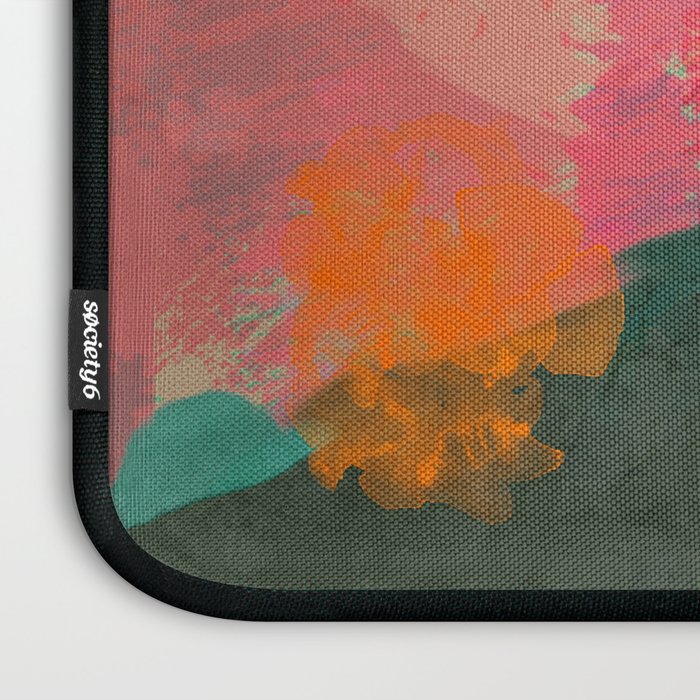 abstract pink Laptop Sleeve Gallery Image 3