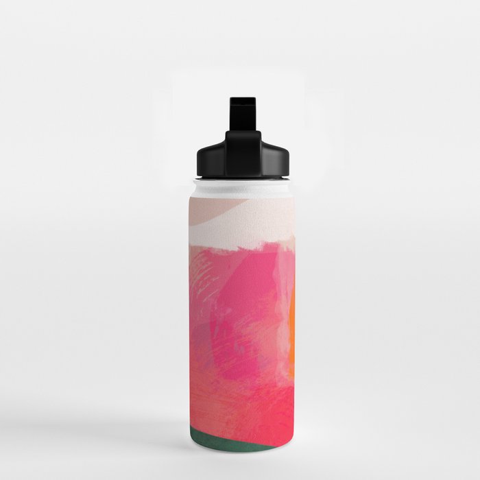 abstract pink Water Bottle Gallery Image 2