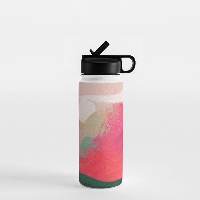 abstract pink Water Bottle Gallery Image 1
