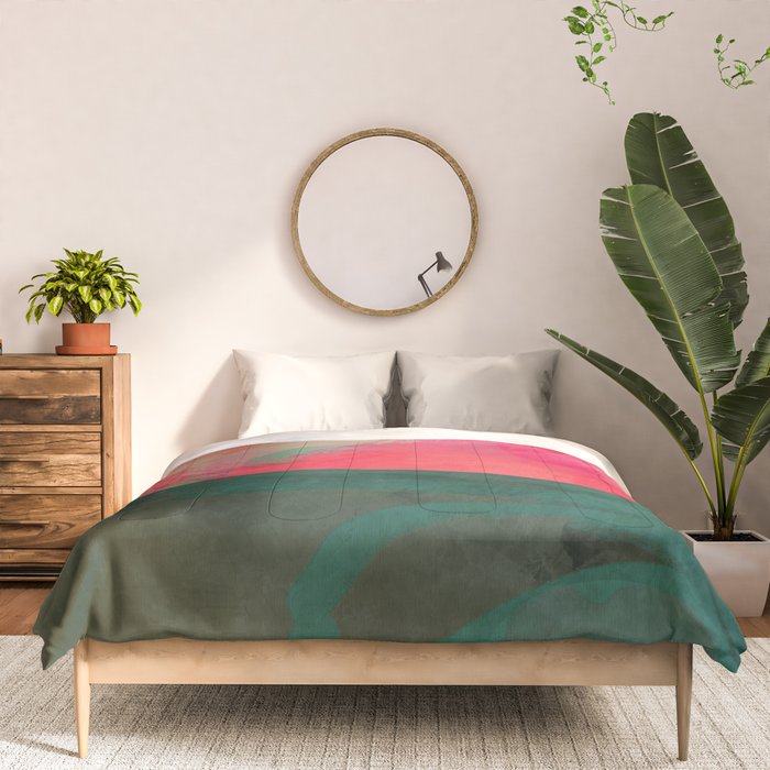 abstract pink Comforter Gallery Image 3