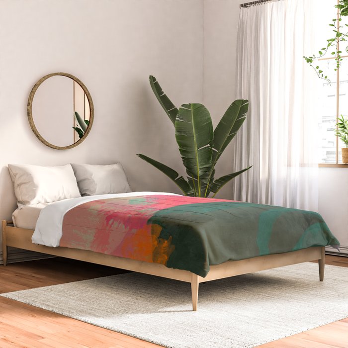 abstract pink Comforter Gallery Image 2