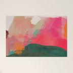 abstract pink Welcome Mat Gallery Image 1