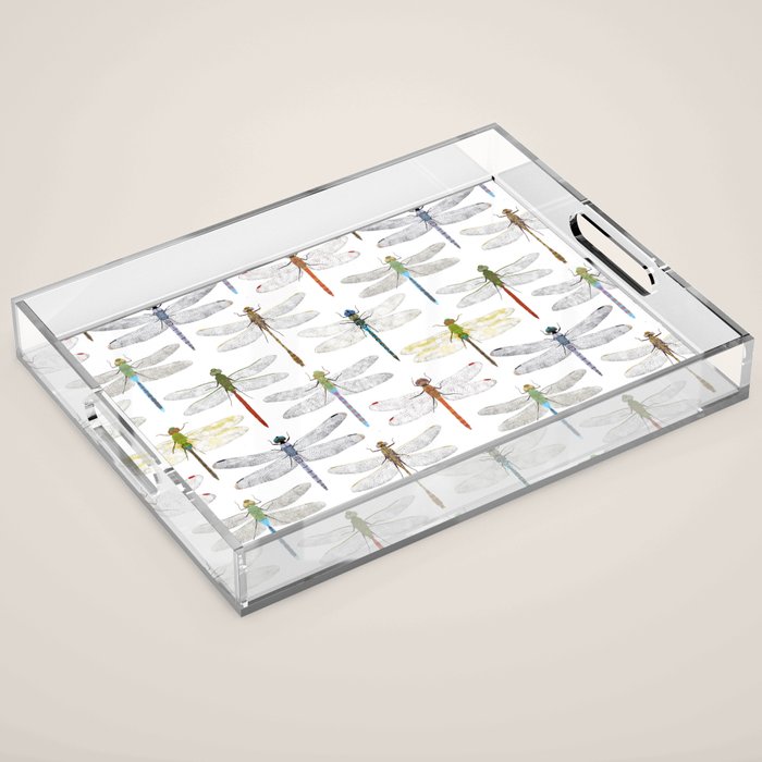 Dragonflies Acrylic Tray Gallery Image 1