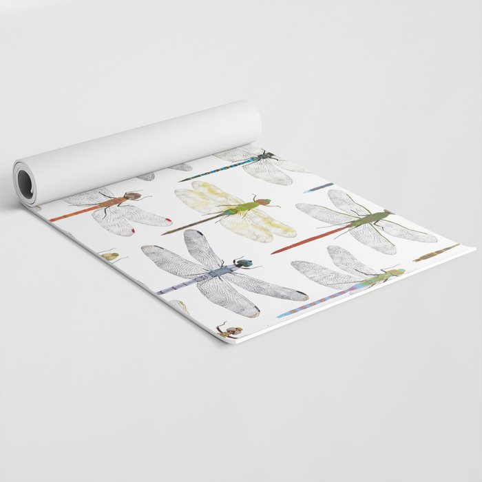 Dragonflies Yoga Mat Gallery Image 2