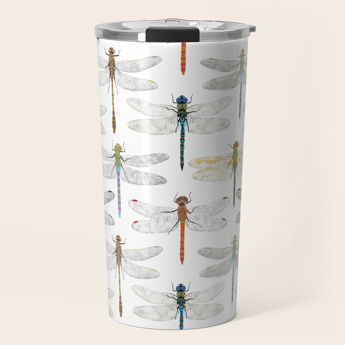 Dragonflies Travel Mug Gallery Image 1