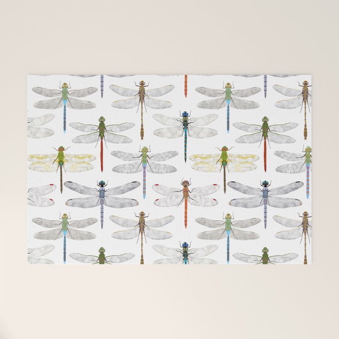 Dragonflies Welcome Mat Gallery Image 1