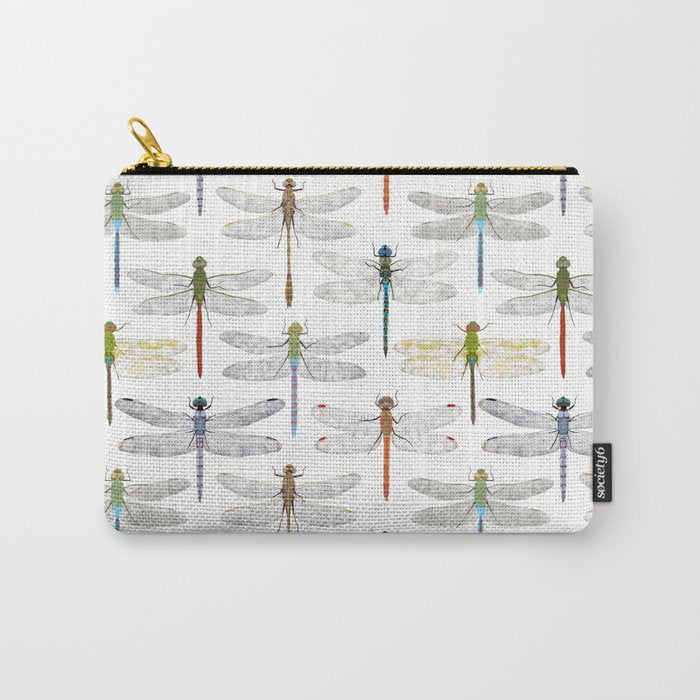 Dragonflies Carry All Pouch Gallery Image 1