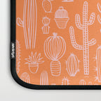 Retro hand drawn cactus plant pattern Laptop Sleeve Gallery Image 3