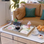 Surfing in garden Serving Tray Gallery Image 2