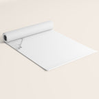 Sneaky Llama Black and White Yoga Mat Gallery Image 2