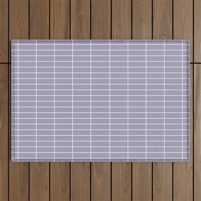 Grid Pattern XIII Outdoor Rug Gallery Image 1