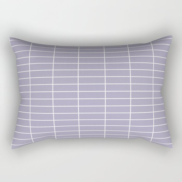 Grid Pattern XIII Rectangular Pillow Gallery Image 1