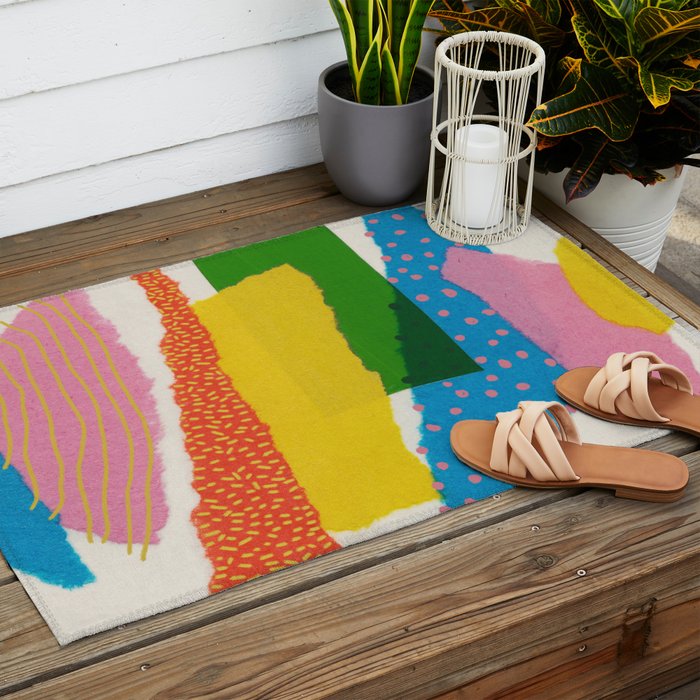 Happy Moments Outdoor Rug Gallery Image 2