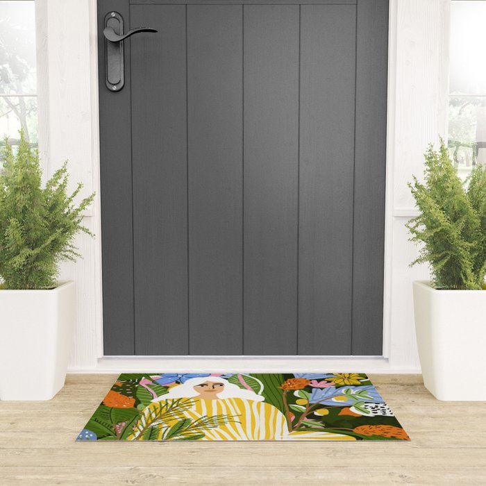 The Jungle Lady Welcome Mat Gallery Image 3
