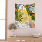 The Jungle Lady Wall Tapestry Gallery Image 2