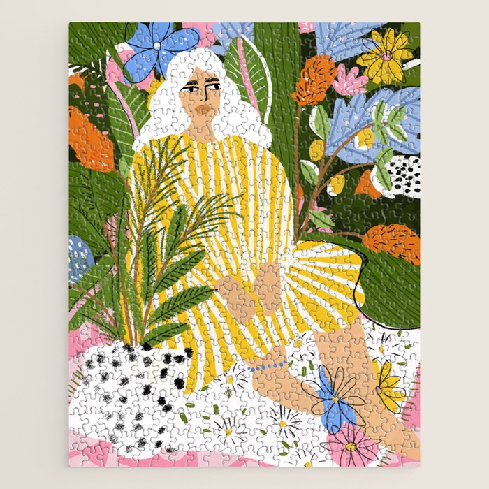 The Jungle Lady Jigsaw Puzzle Gallery Image 1