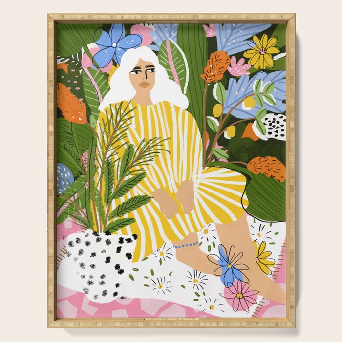 The Jungle Lady Serving Tray Gallery Image 1