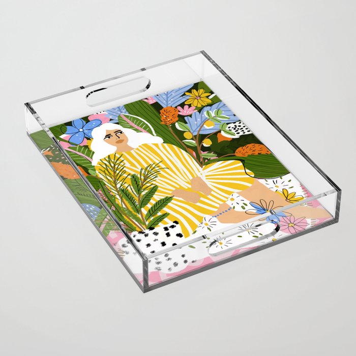 The Jungle Lady Acrylic Tray Gallery Image 1