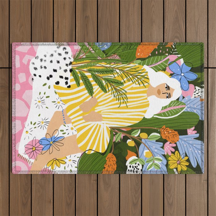The Jungle Lady Outdoor Rug Gallery Image 1