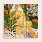 The Jungle Lady Wood Wall Art Gallery Image 1