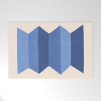 Geometric Vase - Blue Navy  Welcome Mat Gallery Image 1
