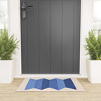 Geometric Vase - Blue Navy  Welcome Mat Gallery Image 3