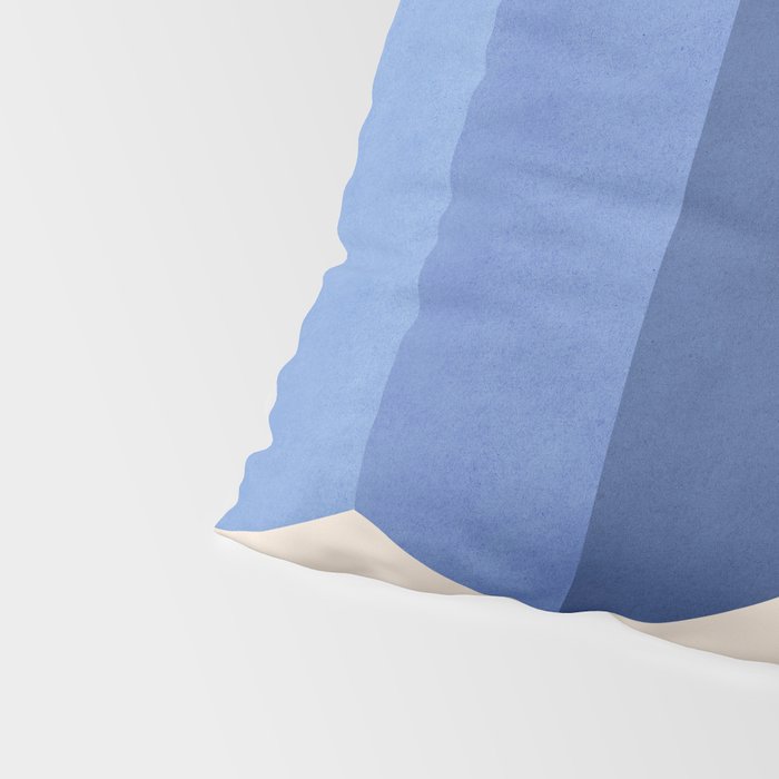 Geometric Vase - Blue Navy  Pillow Sham Gallery Image 4