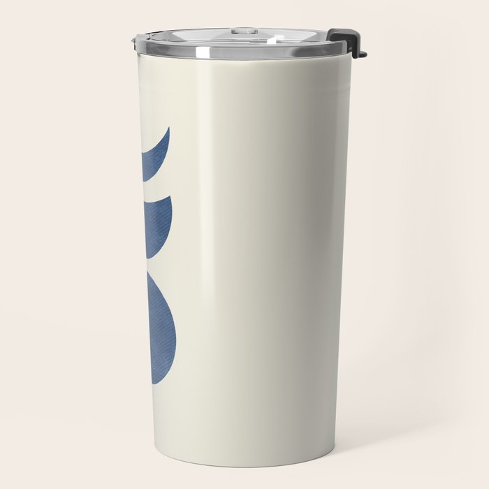 Lunar Phase - Blue Travel Mug Gallery Image 2