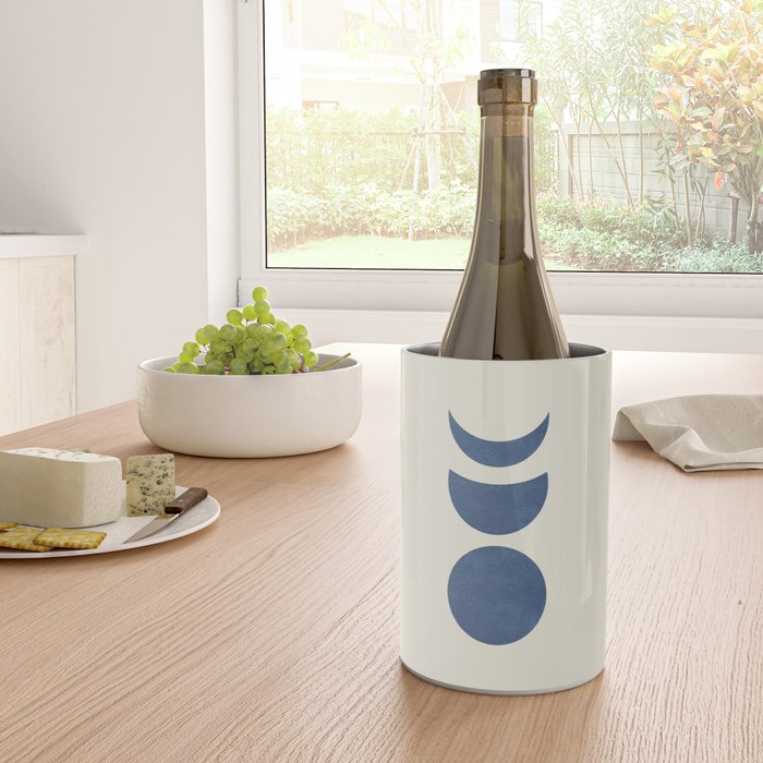 Lunar Phase - Blue Wine Chiller Gallery Image 4