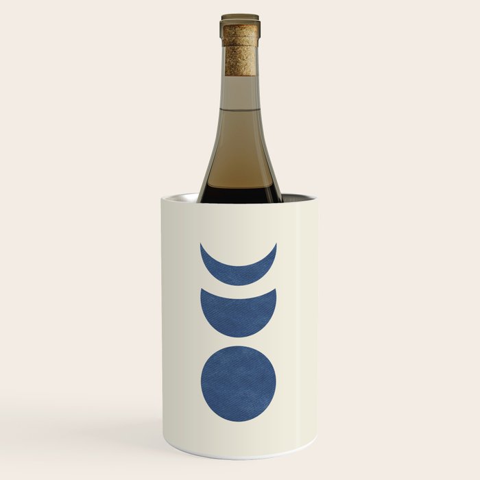 Lunar Phase - Blue Wine Chiller Gallery Image 1