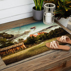 Southwest Chimney Rock Vortex Sedona Arizona Outdoor Rug Gallery Image 2
