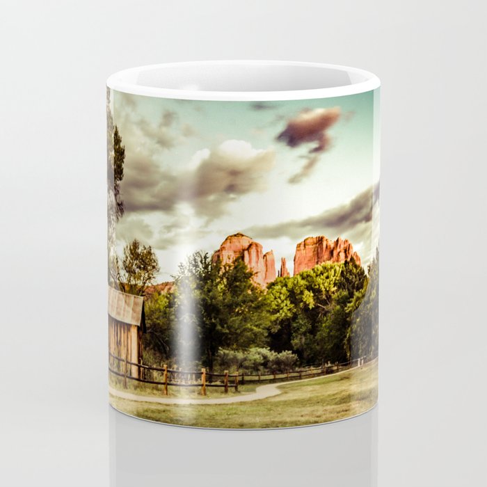 Southwest Chimney Rock Vortex Sedona Arizona Coffee Mug Gallery Image 4